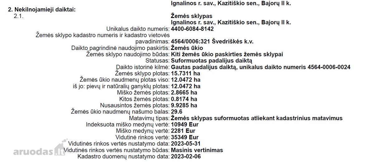 Parduodamas žemės sklypas-miškas su - nuotraukos Nr. 5