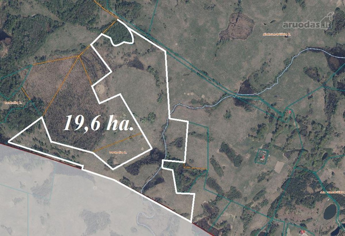 Parduodamas 19,6299 ha. Žūp sklypas Molėtų r.