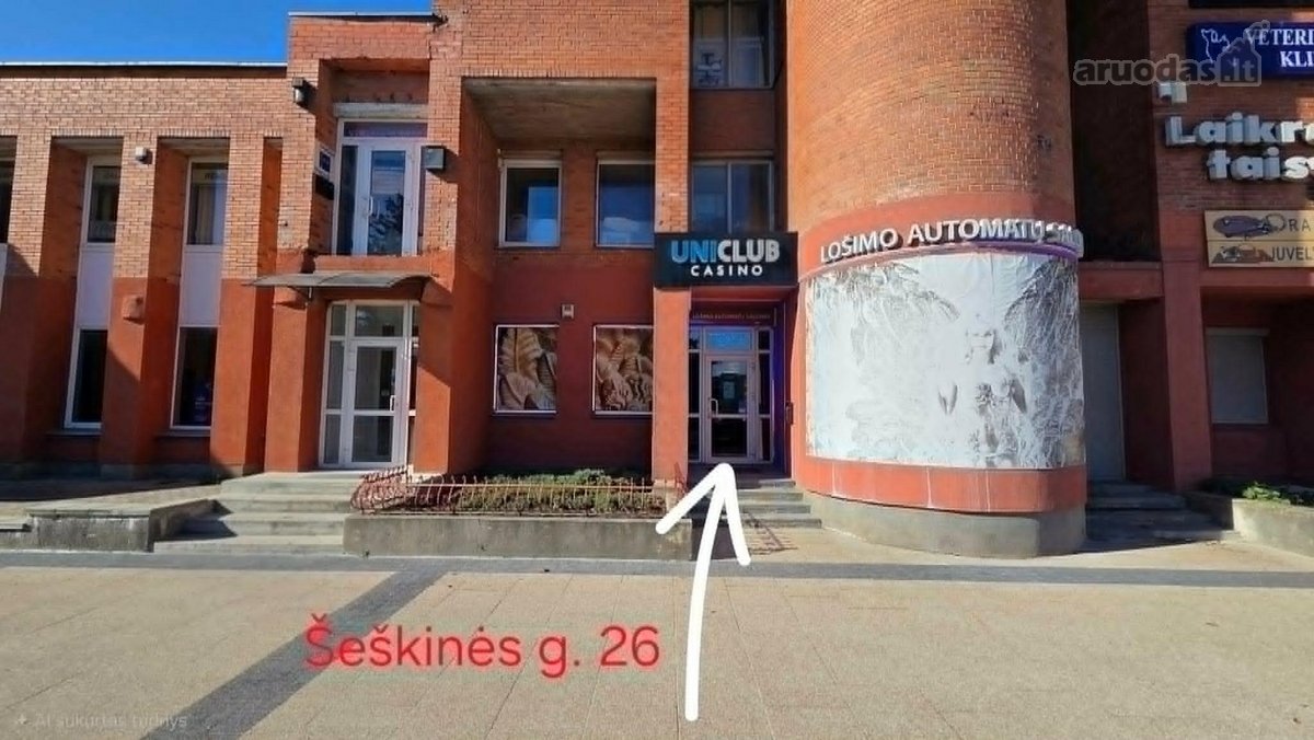 136 m² Komercinės Patalpos Šeškinės Prekybos