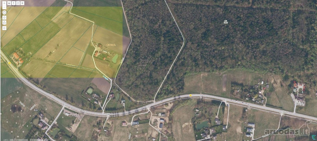Parduodama 38.59 arų žemės ūkio paskirties