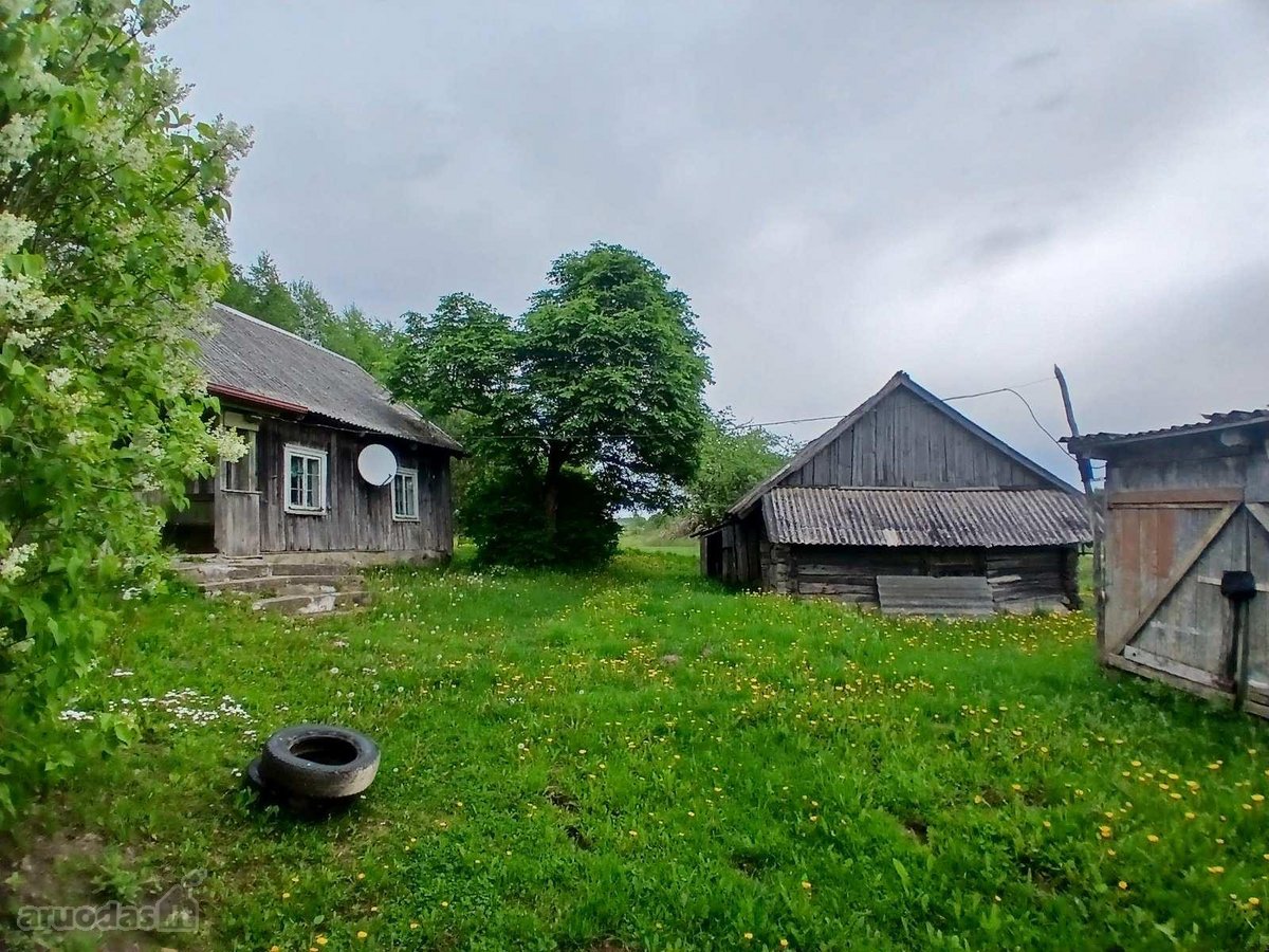Parduodama sodyba ežerų krašte, beržų