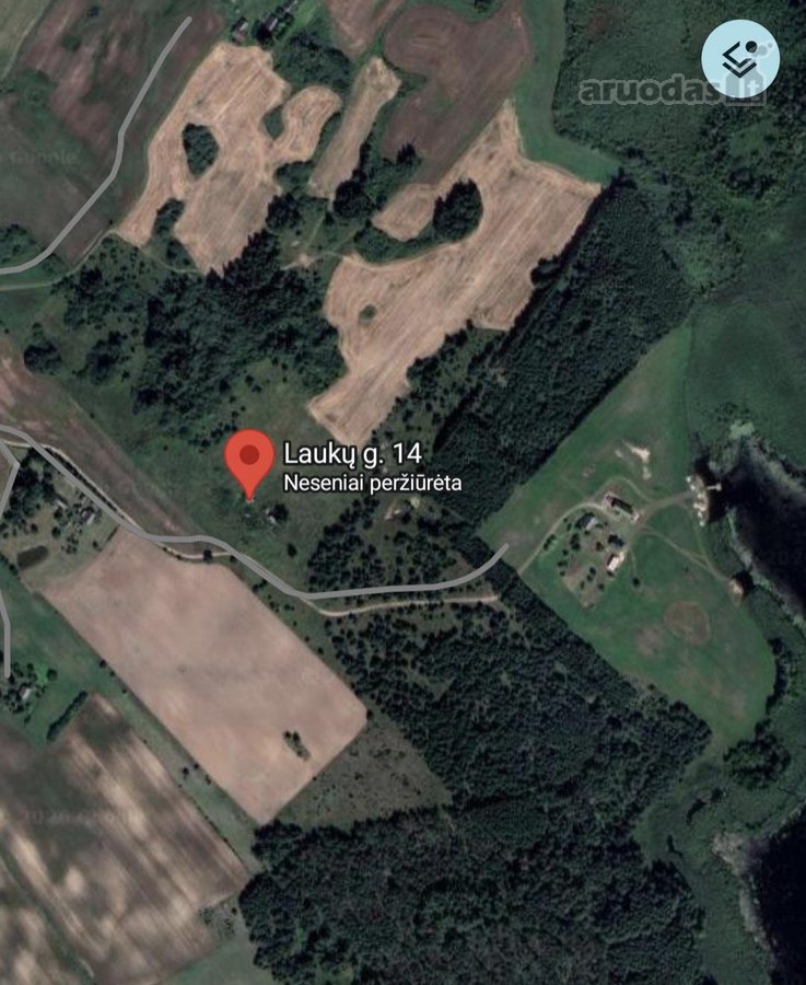 Parduodama namų valda su pamatais Lazdijų