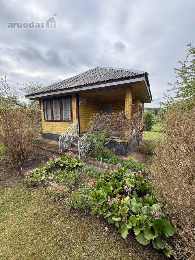 Sodo namas su rūsiu yra 61,25 m2, pagrindinis - nuotraukos Nr. 2