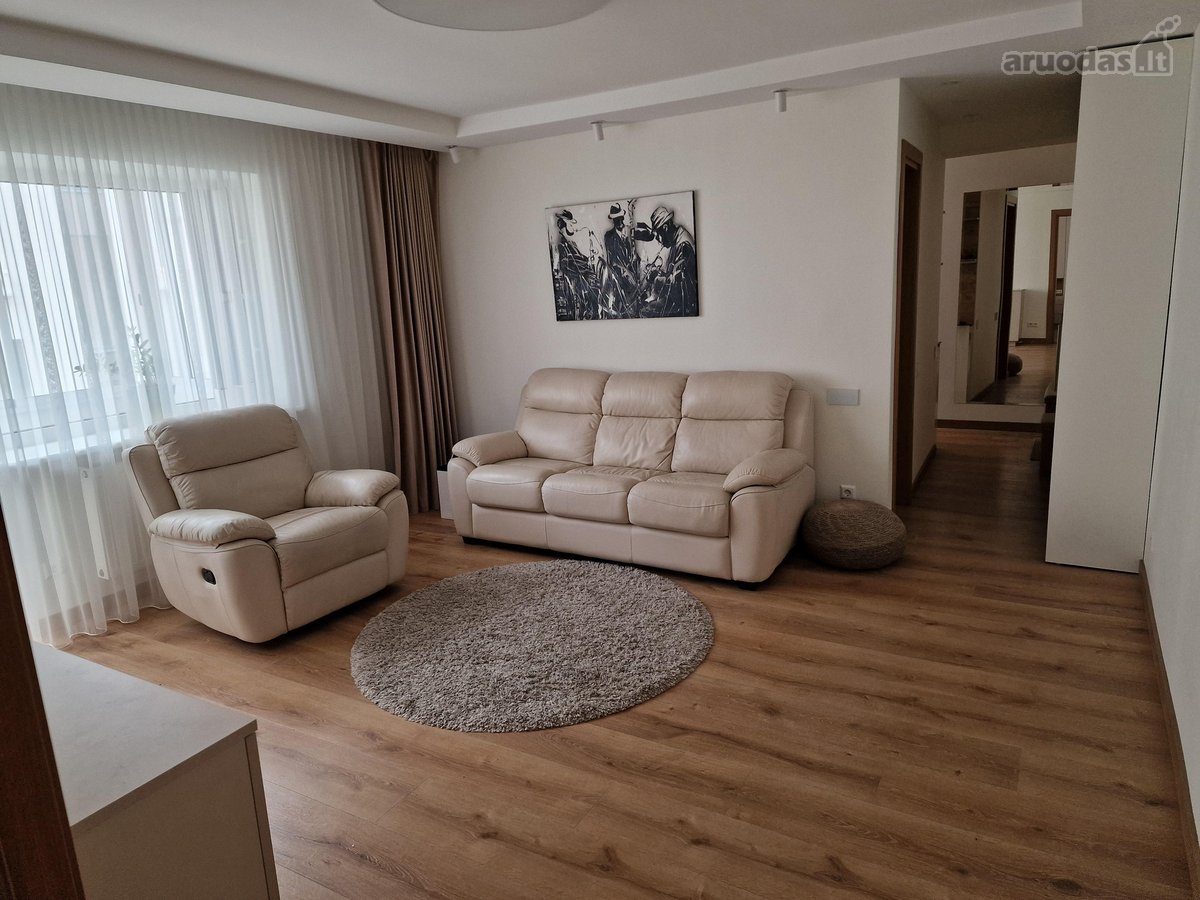 Nuomojamas stilingai ir kokybiškai įrengtas 2