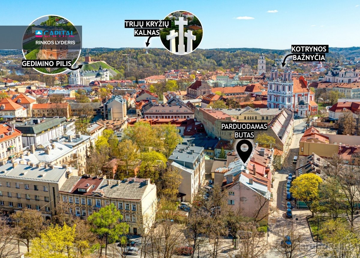 Parduodamas stilingas ir šviesus 2 kambarių