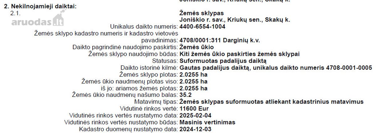 Parduodami aukšto našumo žemės ir miško - nuotraukos Nr. 8