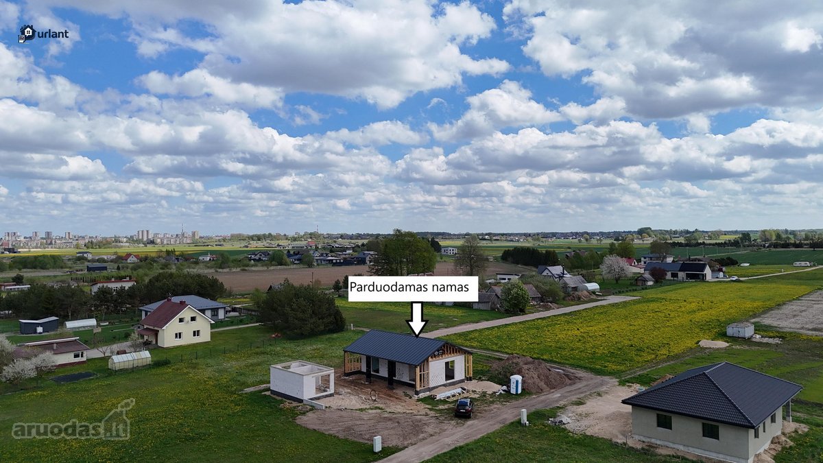 Parduodamas Modernus A++ Klasės Namas Šalia