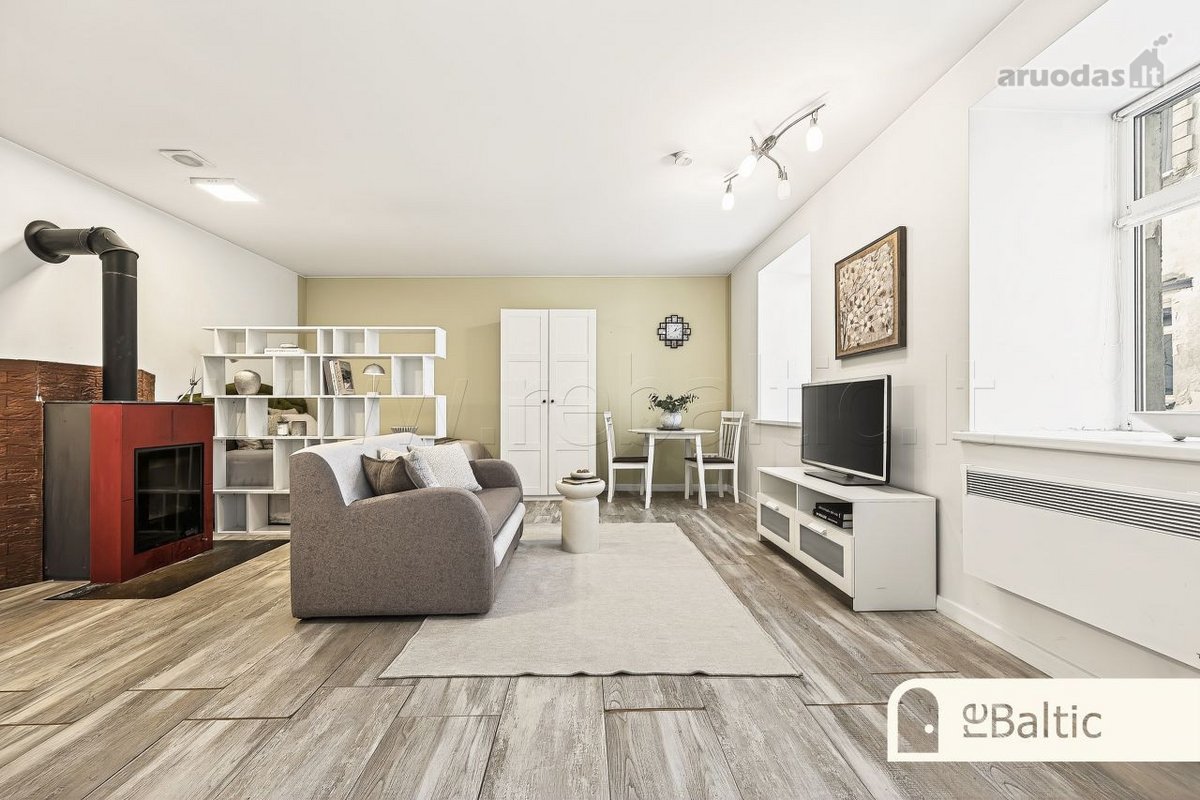 Šviesus ir ypač jaukus 36,60 m² butas