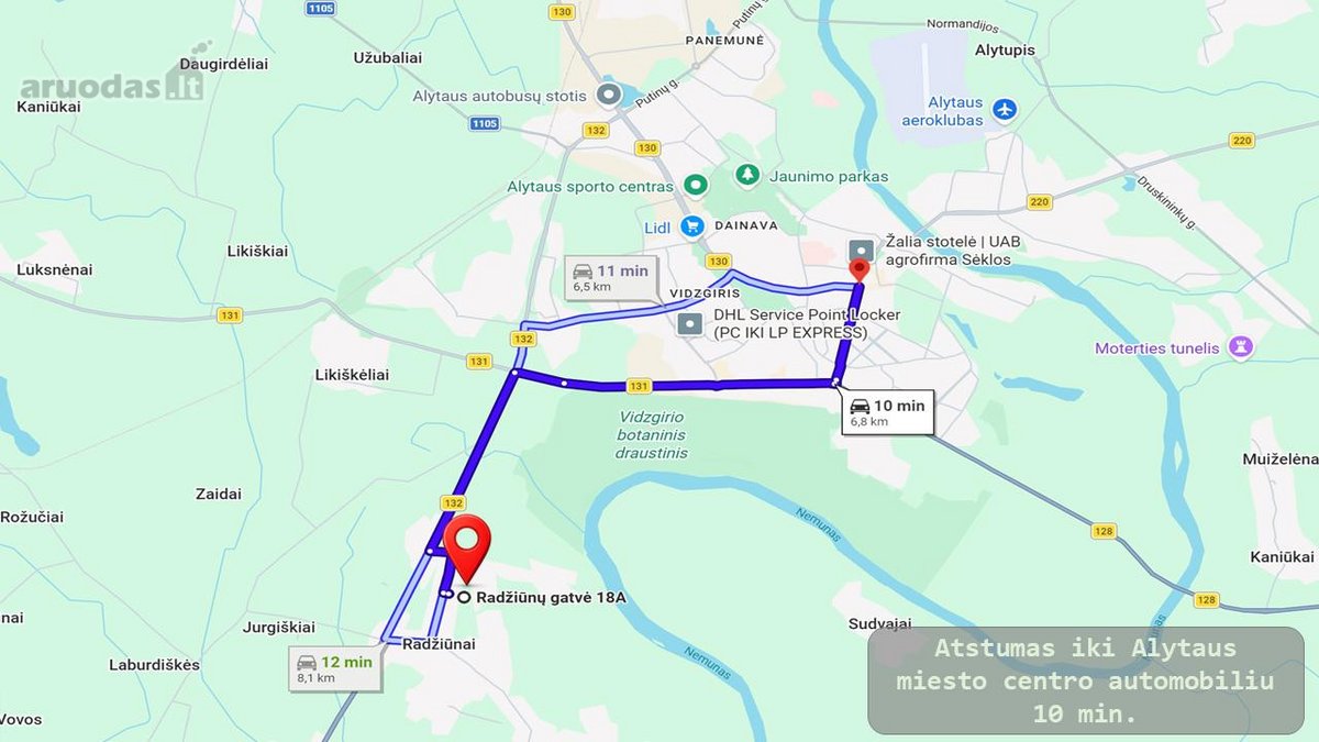 Parduodamas žemės sklypas yra atokiau nuo - nuotraukos Nr. 7
