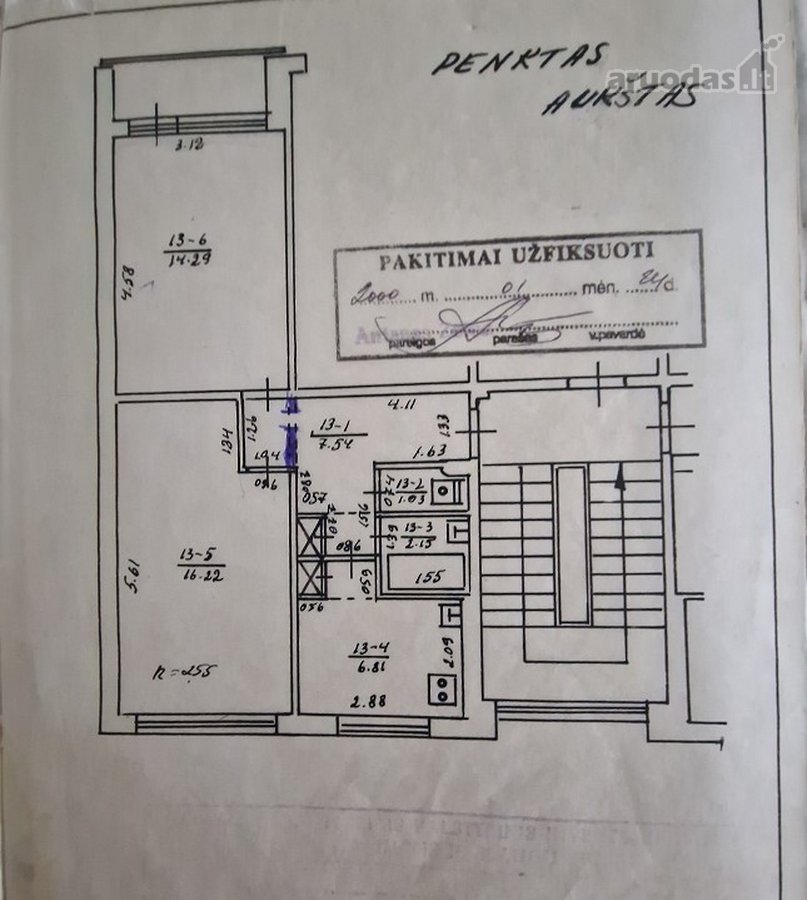 Parduodamas 2 kamb. butas I. Simonaitytės g. 5/5 - nuotraukos Nr. 11