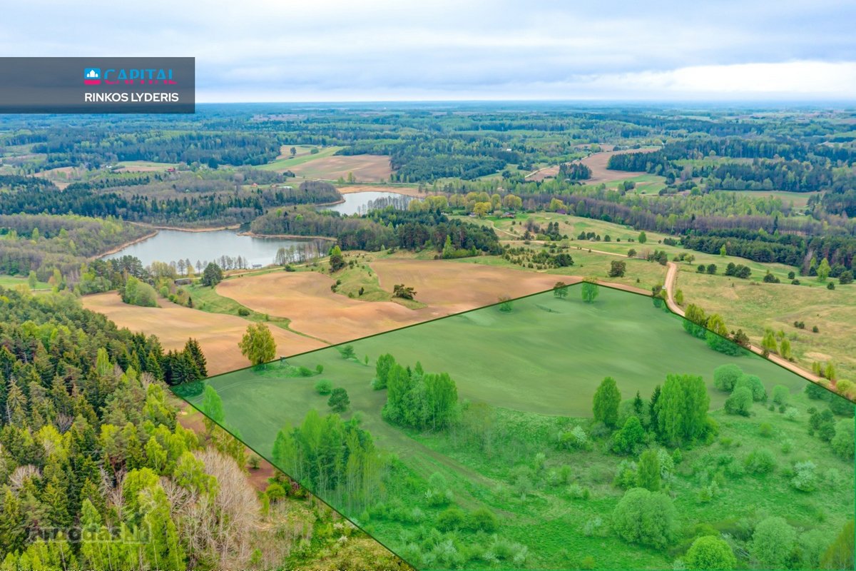Parduodamas 9,32 ha Žemės Ūkio Paskirties