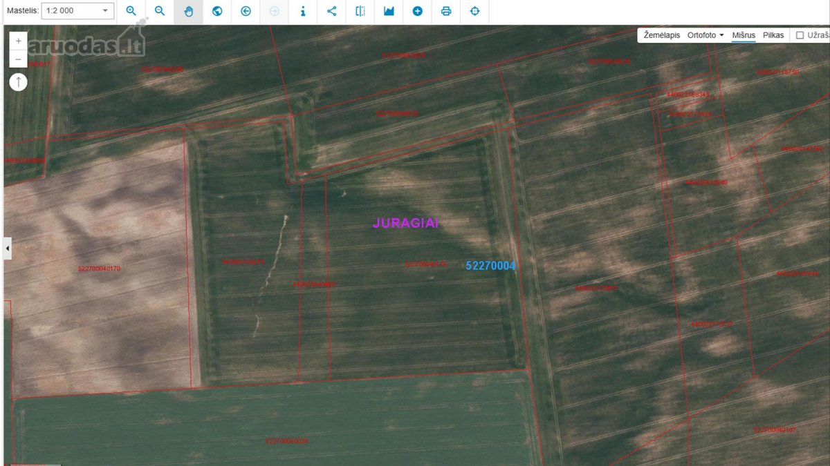 Parduodamas 3.81 Ha Investicinis Sklypas –