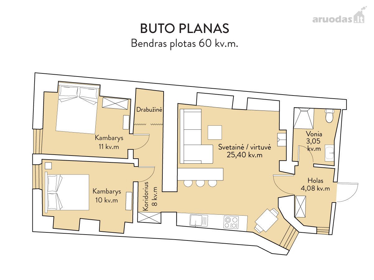 Senamiesčio širdyje istorinės Šv. Mykolo - nuotraukos Nr. 3