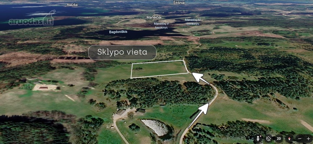 Parduodamas 1,55 ha žemės ūkio paskirties - nuotraukos Nr. 6