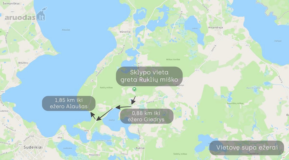 Parduodamas 1,55 ha žemės ūkio paskirties - nuotraukos Nr. 10