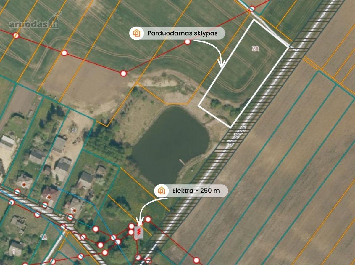 Parduodamas 0,4650 ha žemės ūkio paskirties - nuotraukos Nr. 5
