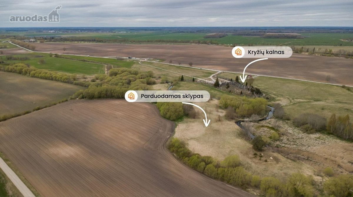 Parduodamas 2,9785 ha žemės sklypas
