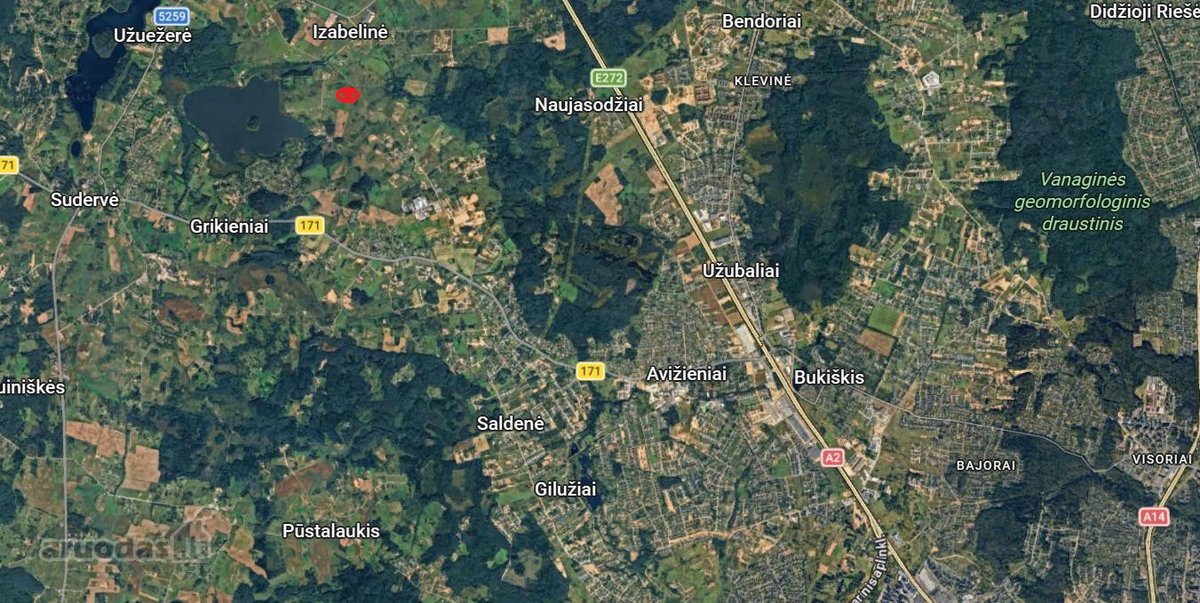 Parduodama žemės ūkio paskirties 170 arų - nuotraukos Nr. 3