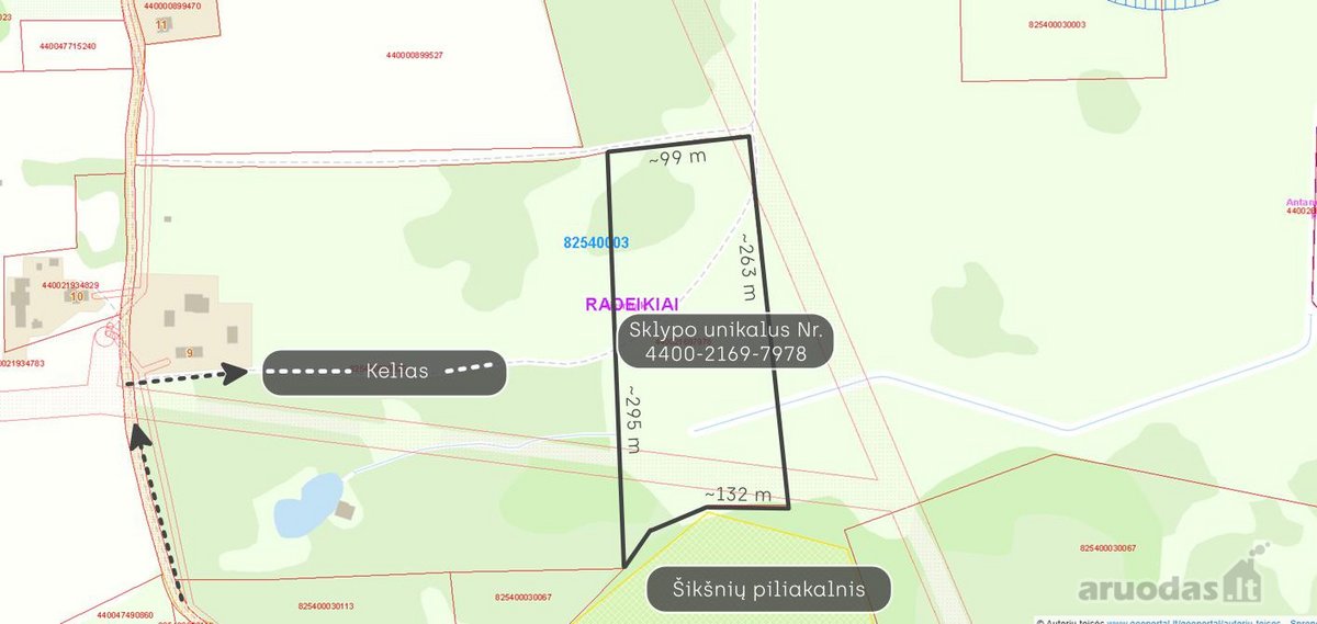 Parduodamas 2,90 ha žemės ūkio paskirties - nuotraukos Nr. 2