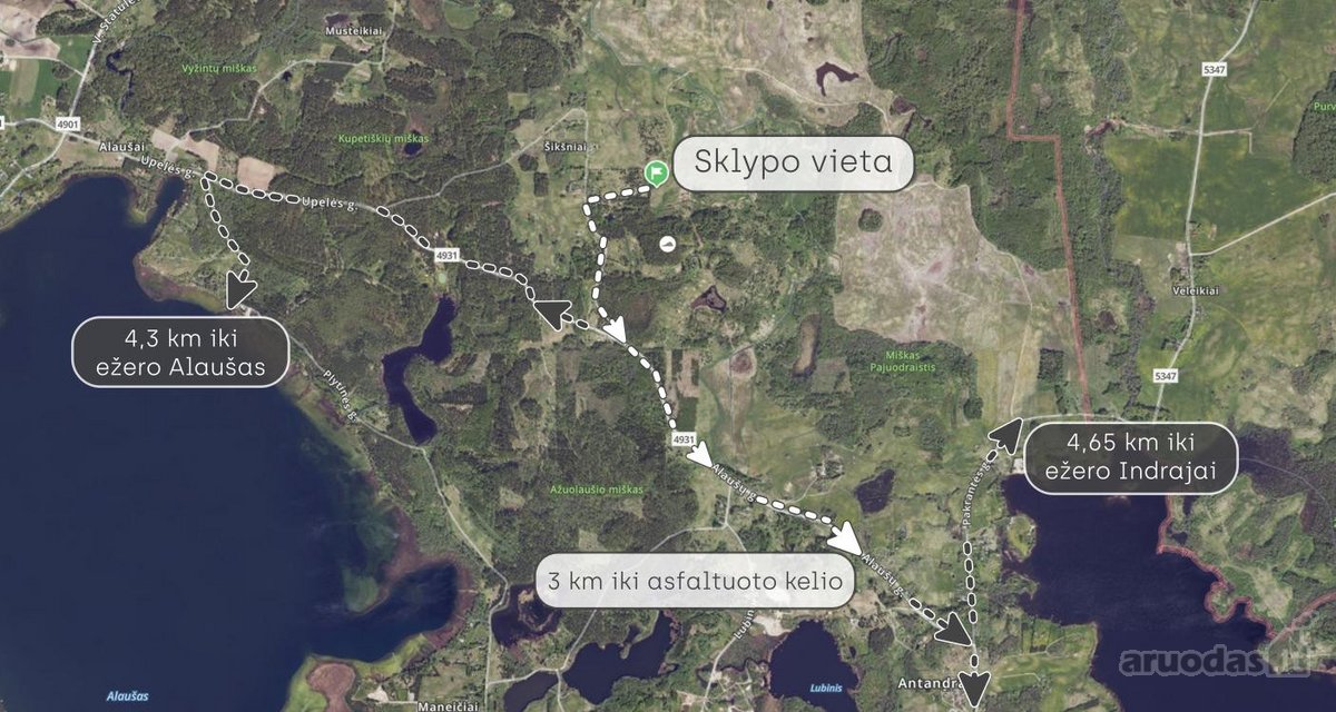 Parduodamas 2,90 ha žemės ūkio paskirties - nuotraukos Nr. 4