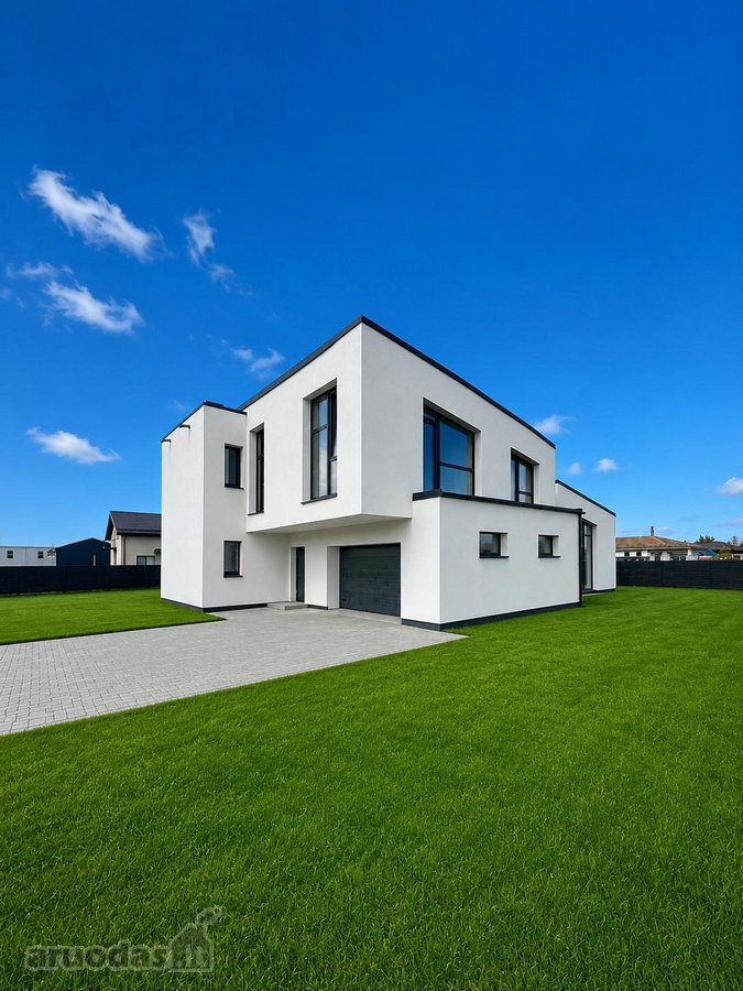 Modernios Architektūros A+ Klasės Namas