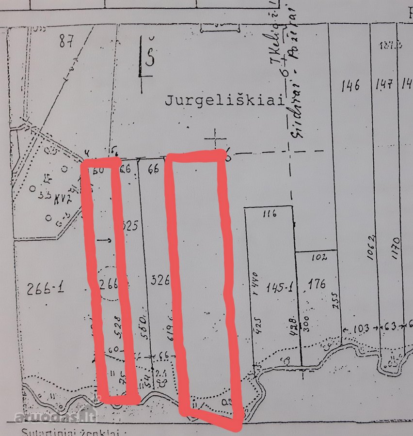 Parduodami 3,60 ha ir 9,14 ha žemės ūkio