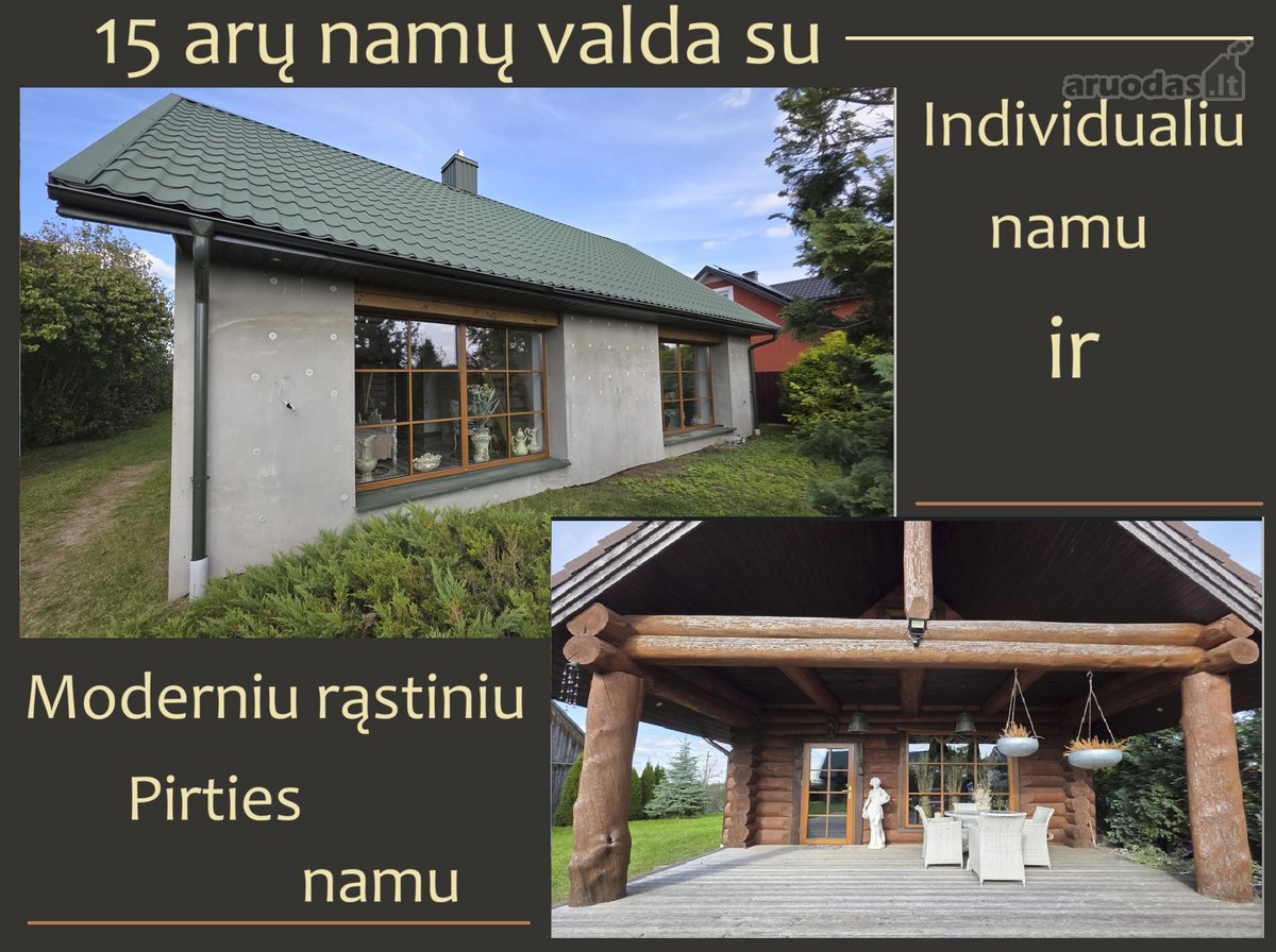 Parduodama Didelė 15 Arų Namų Valda Su - nuotraukos Nr. 2