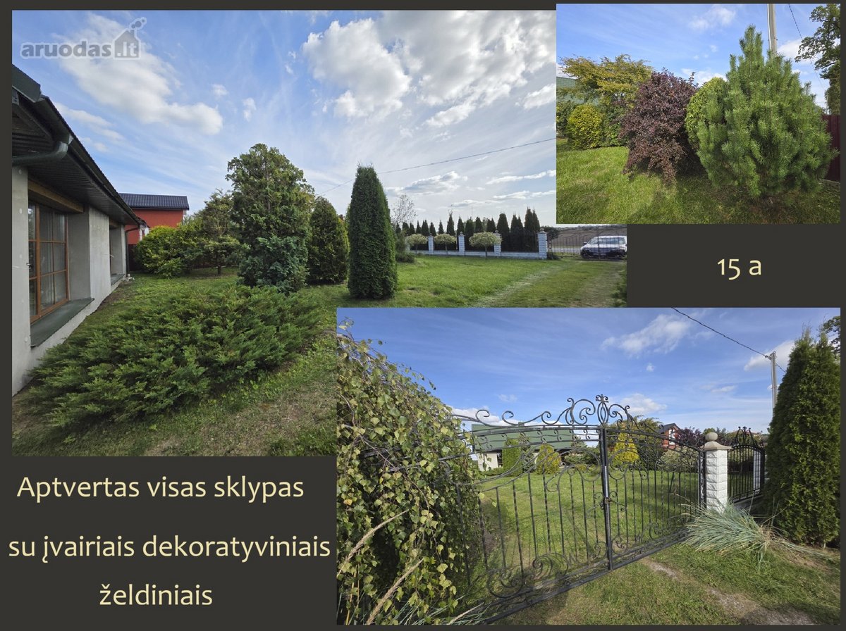 Parduodama Didelė 15 Arų Namų Valda Su - nuotraukos Nr. 3