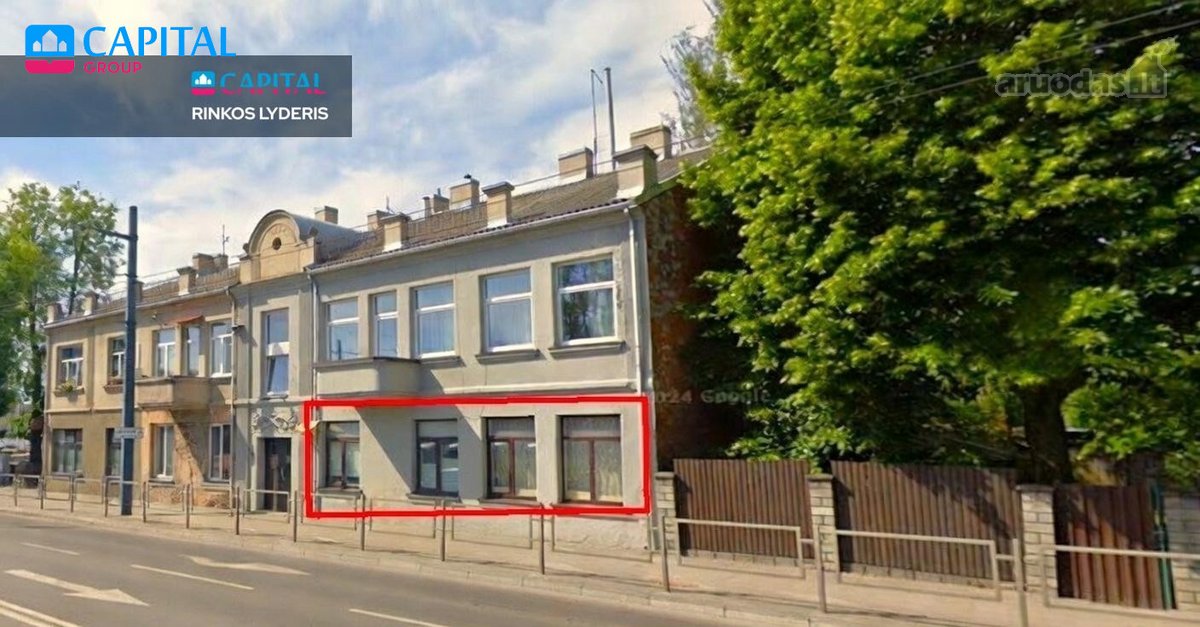 Parduodamas 44,32 m² butas su senamiesčio