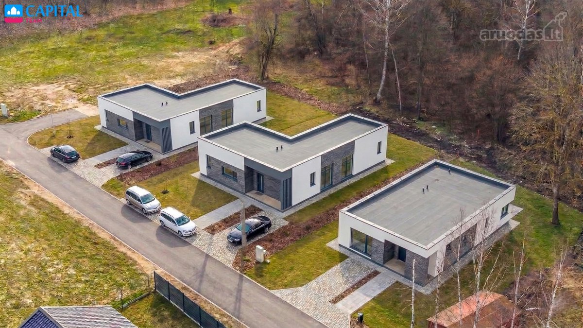 Parduodamas šiuolaikiškas, naujos statybos