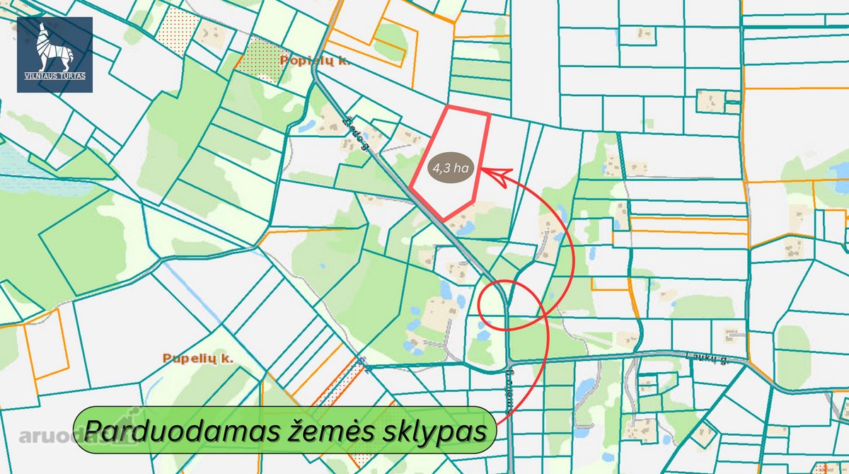 Parduodami Du Žemės Ūkio Paskirties Sklypai - nuotraukos Nr. 4