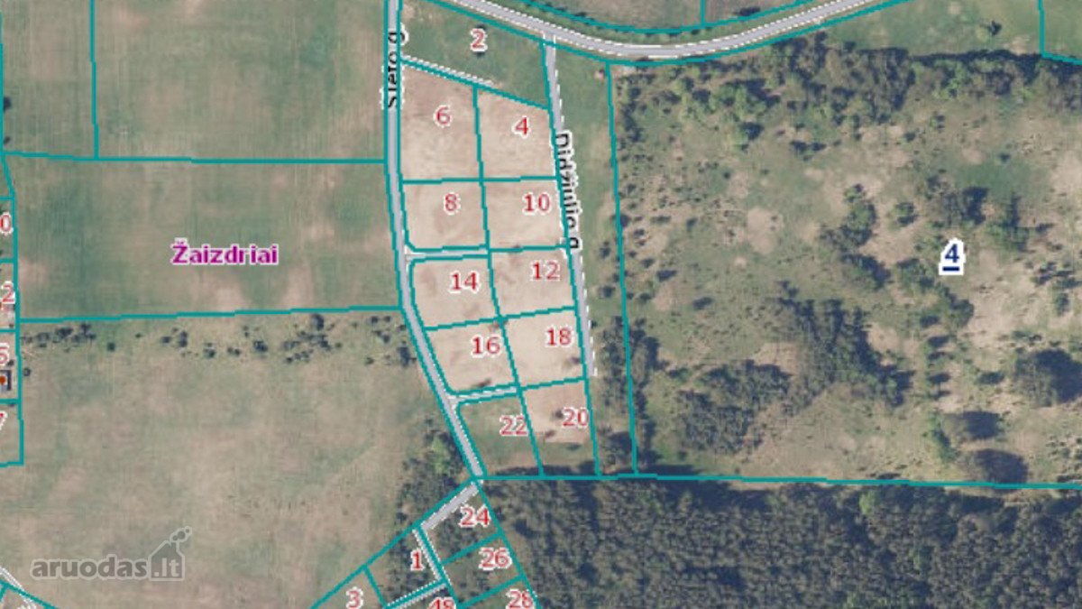Parduodami 4 Sklypai 9 Km Nuo Trakų, Netoli - nuotraukos Nr. 3