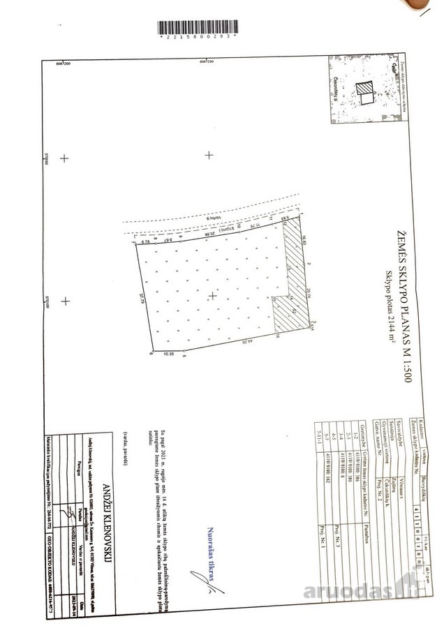 Parduodami 3 Namų Valdos Sklypai: Vilniaus r. - nuotraukos Nr. 9