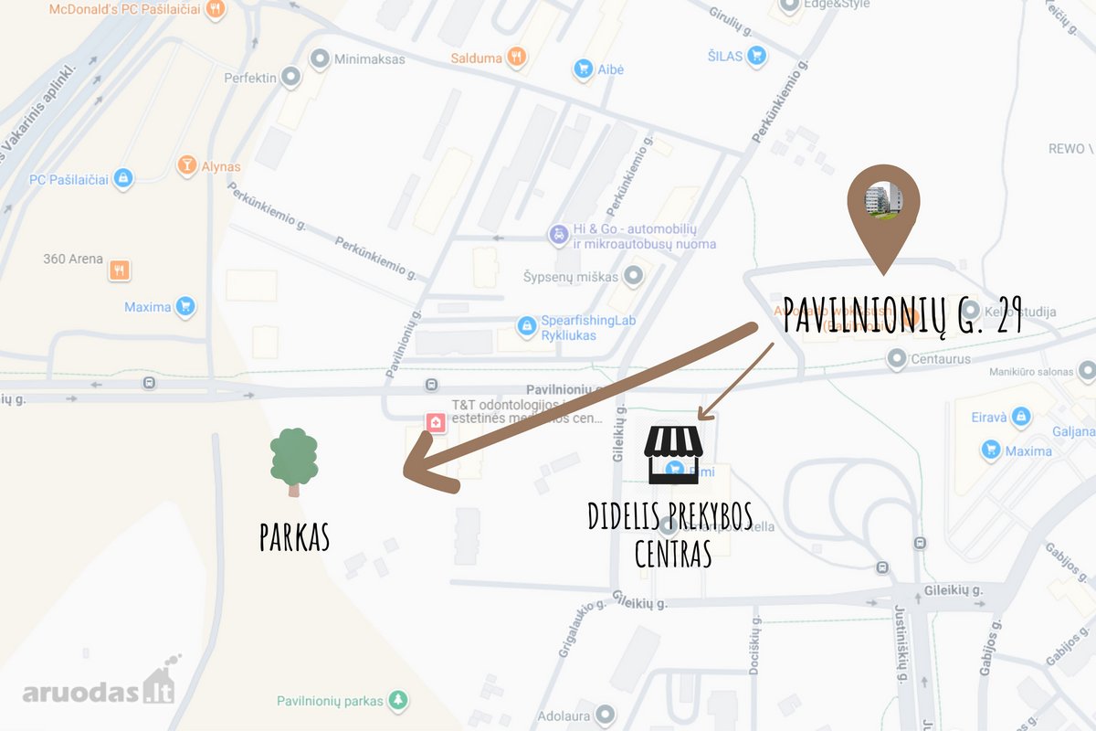 Jaukus Ir Funkcionaliai Įrengtas 1 Kambario - nuotraukos Nr. 24