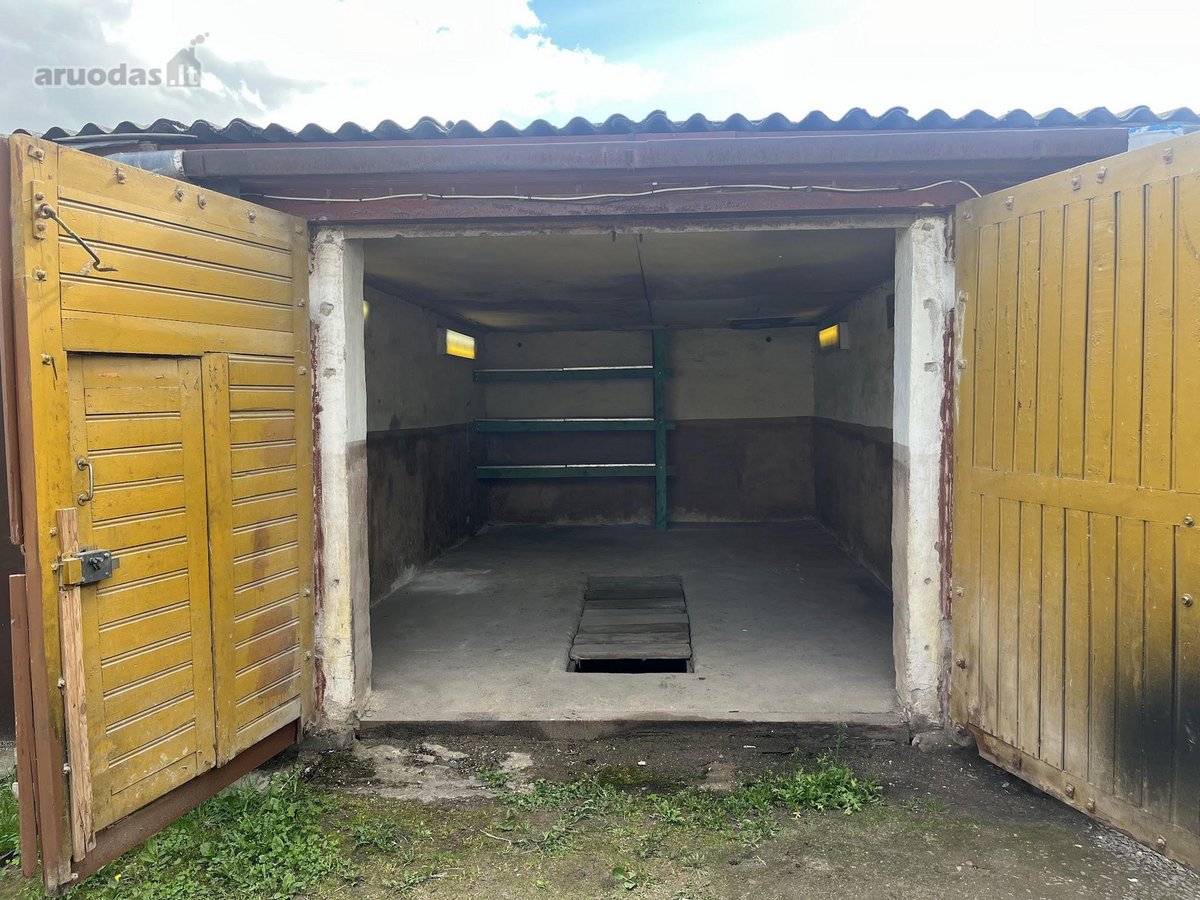 Nuomojamas tavrkingas garažas Kalnalaukio g. 