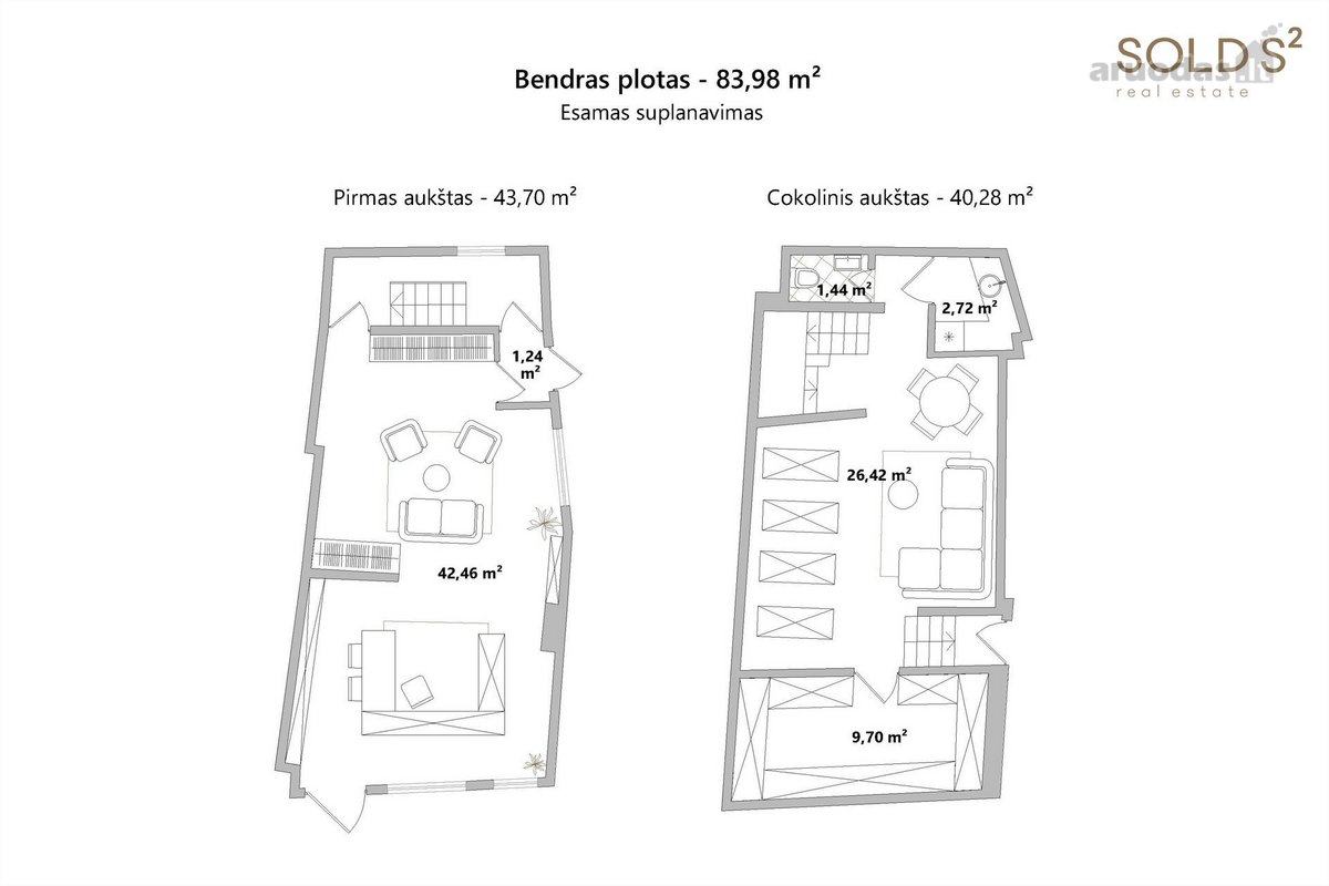 Parduodamos prekybos paskirties patalpos - nuotraukos Nr. 12