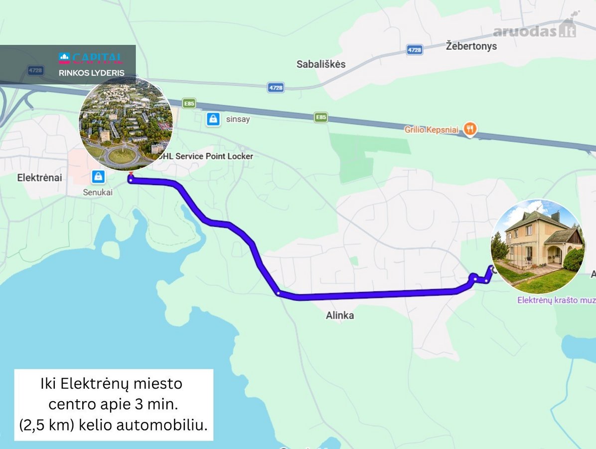 Elektrėnuose Parduodamas Erdvus Gyvenamasis - nuotraukos Nr. 33