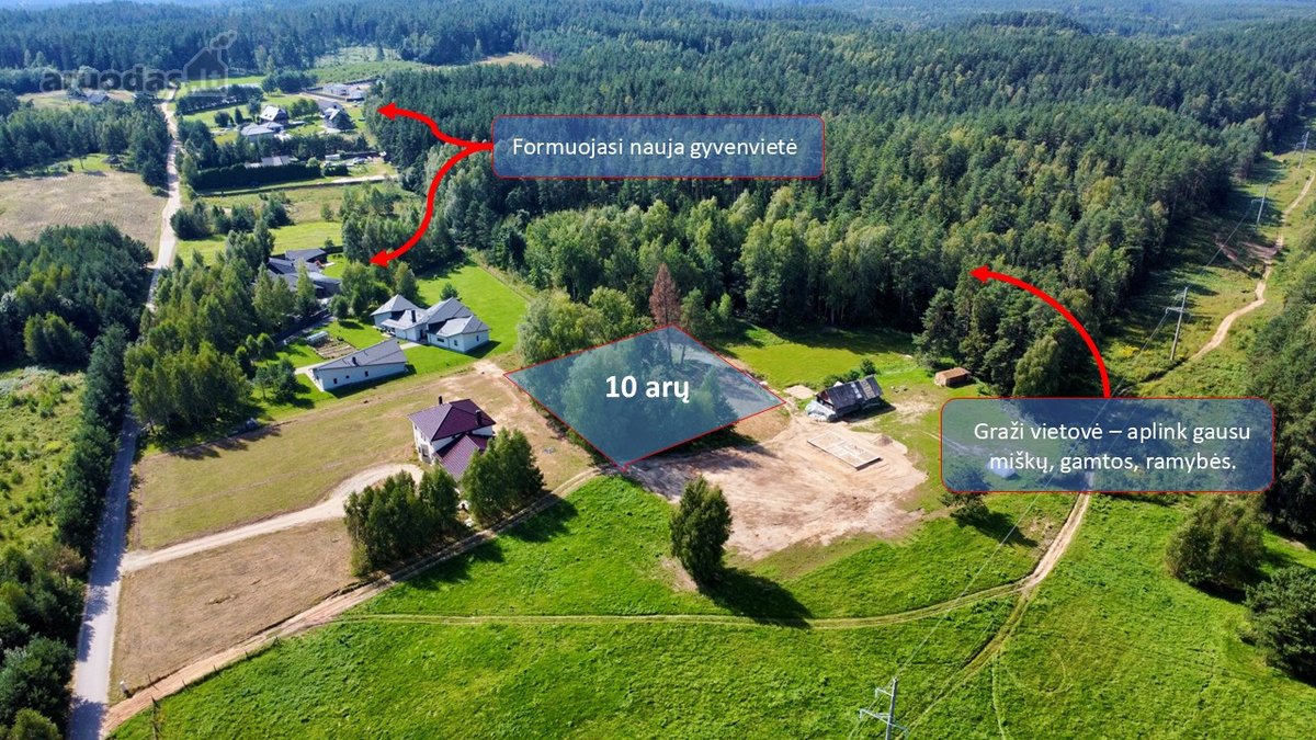 Parduodamas sklypas – Knygnešių g. 85, - nuotraukos Nr. 2