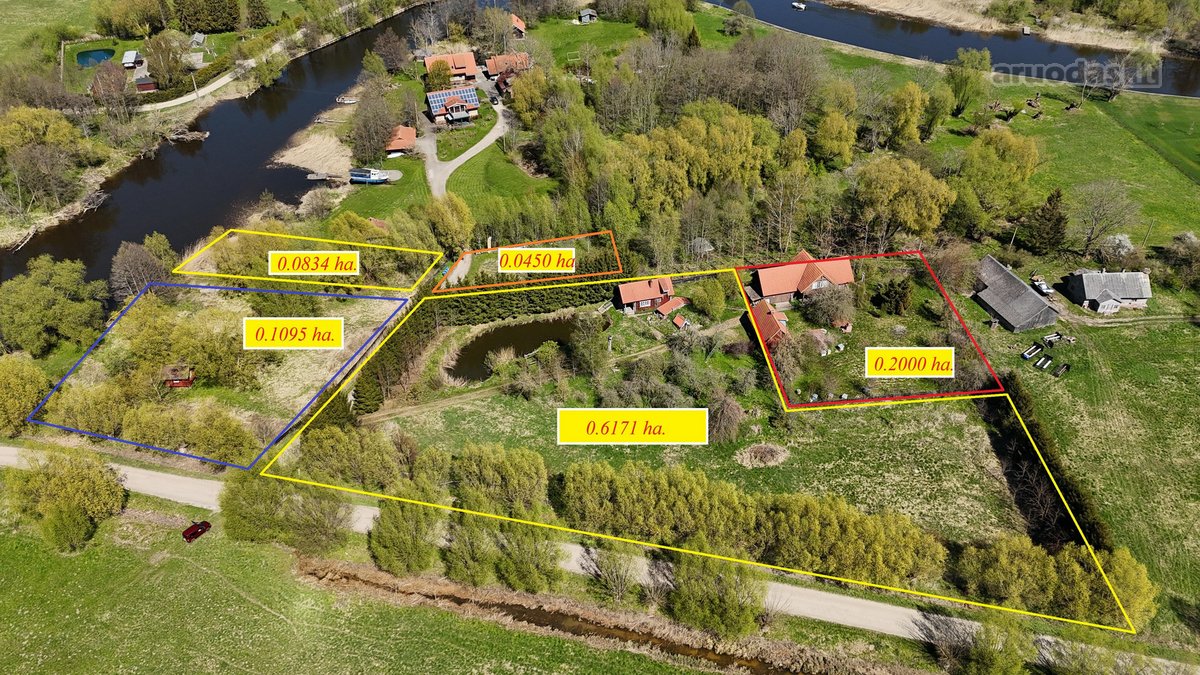 Parduodama Erdvi Sodyba Rusnės Sen., Pakalnės