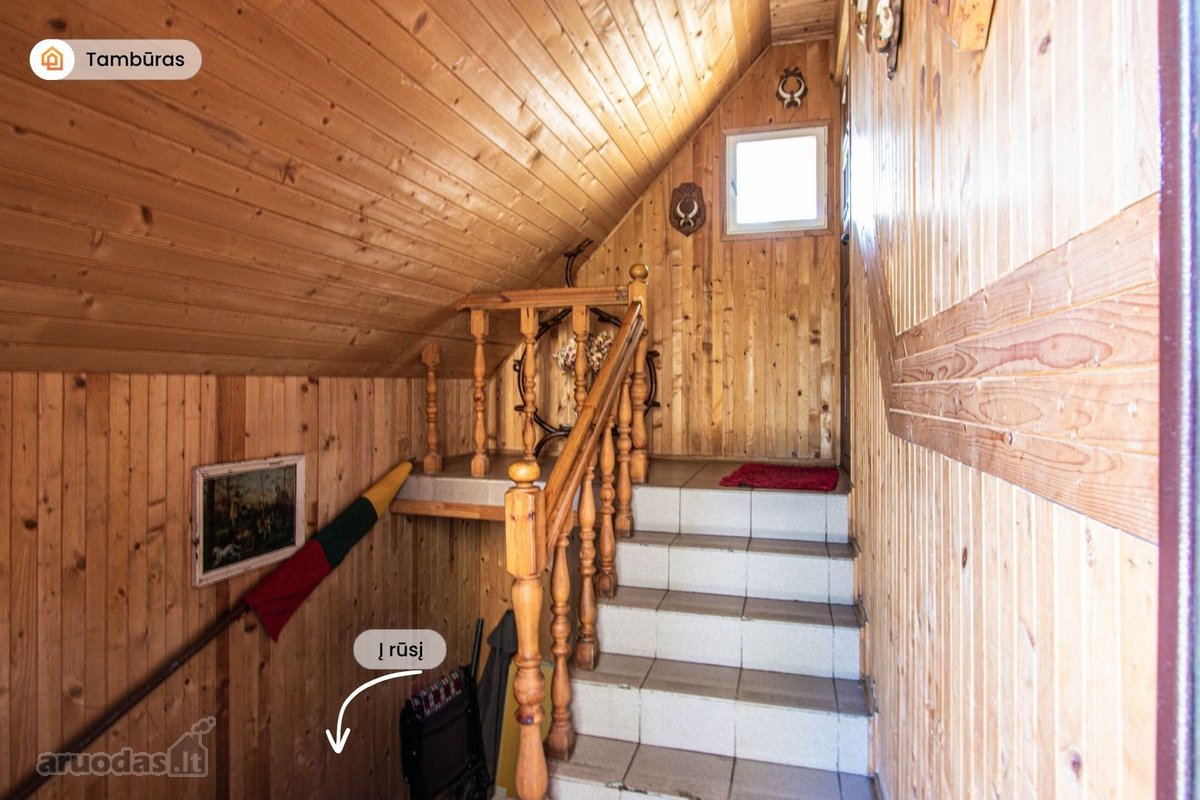 Parduodamas vieno aukšto su mansarda 180 m² - nuotraukos Nr. 13