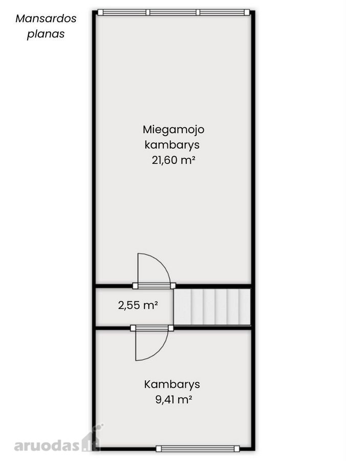 Parduodamas vieno aukšto su mansarda 180 m² - nuotraukos Nr. 18