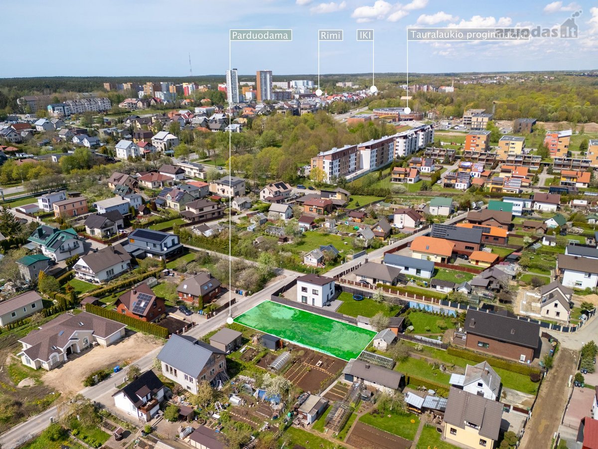 Parduodamas puikus namų valdos/sodų sklypas