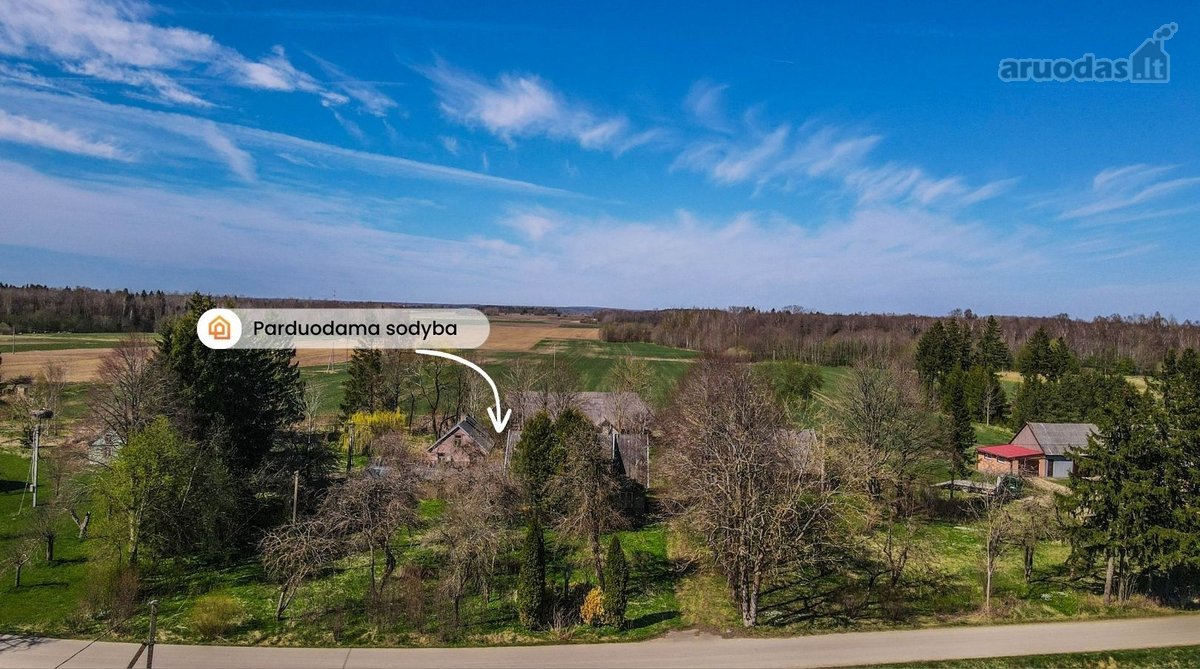 Parduodama erdvi sodyba ramioje kaimiškoje - nuotraukos Nr. 3
