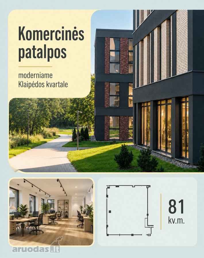 Parduodamos Komercinės Patalpos Projekte - nuotraukos Nr. 2
