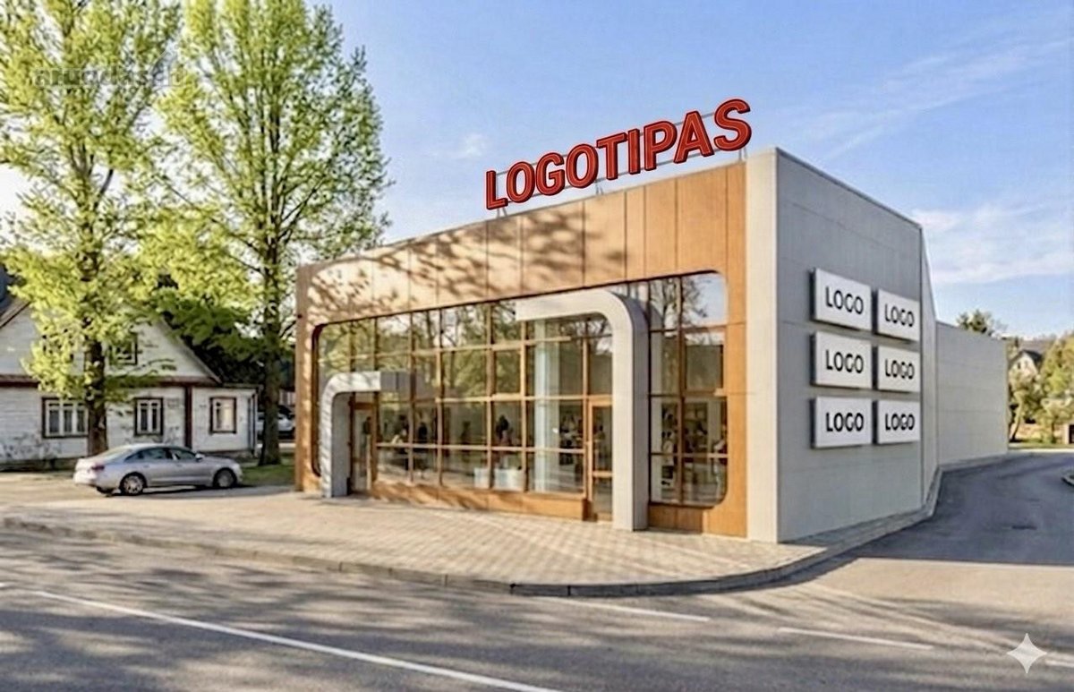 Parduodamas komercinis sklypas / objektas –