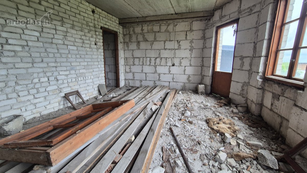 Parduodama neįrengta namo dalis su 2,50 aro - nuotraukos Nr. 15