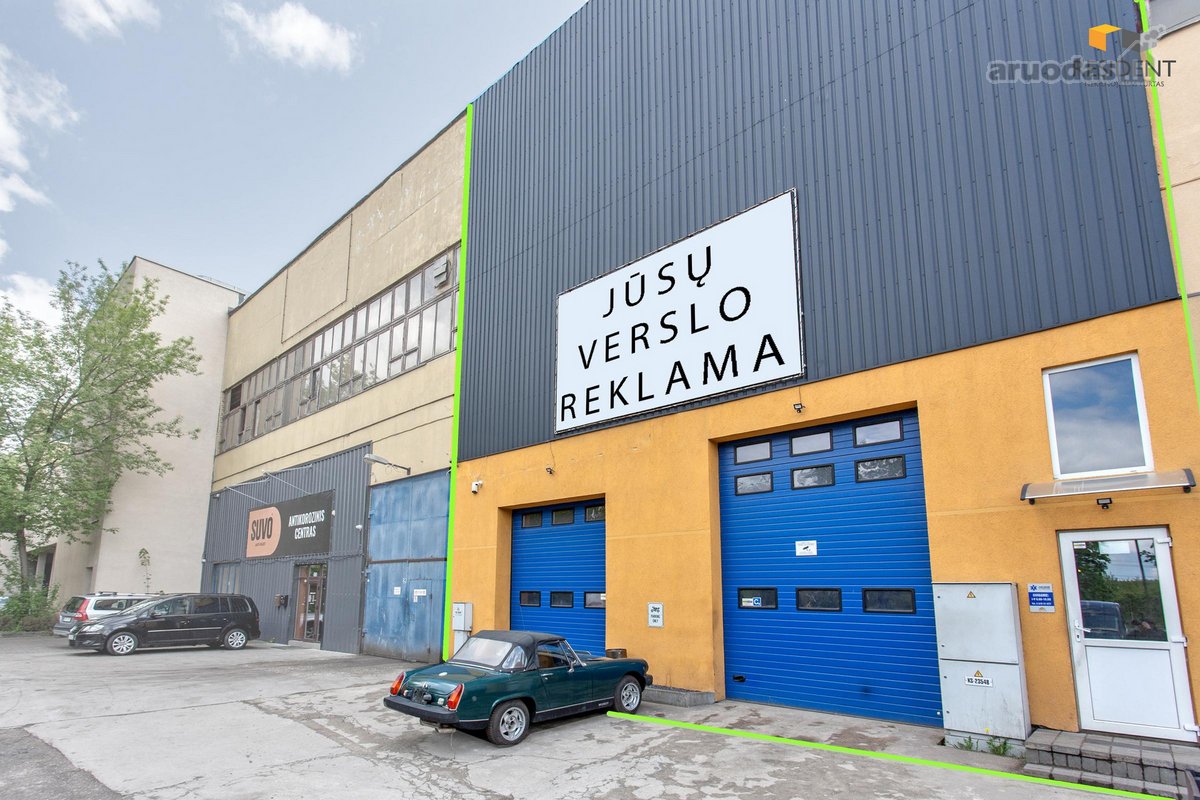 Išnuomojamos Gamybinės / Sandėliavimo