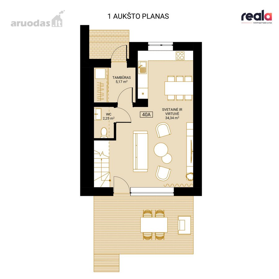 Naujas modernių kotedžų kvartalas Kalnėnuose - nuotraukos Nr. 8