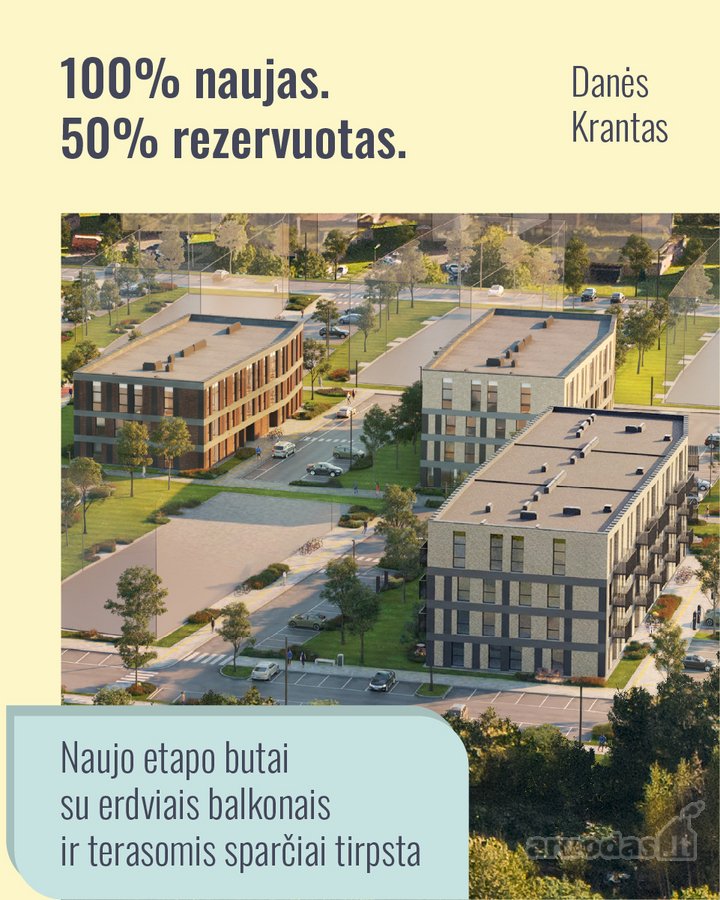 Naujojo „Danės krantas“ C etapo statybos - nuotraukos Nr. 4
