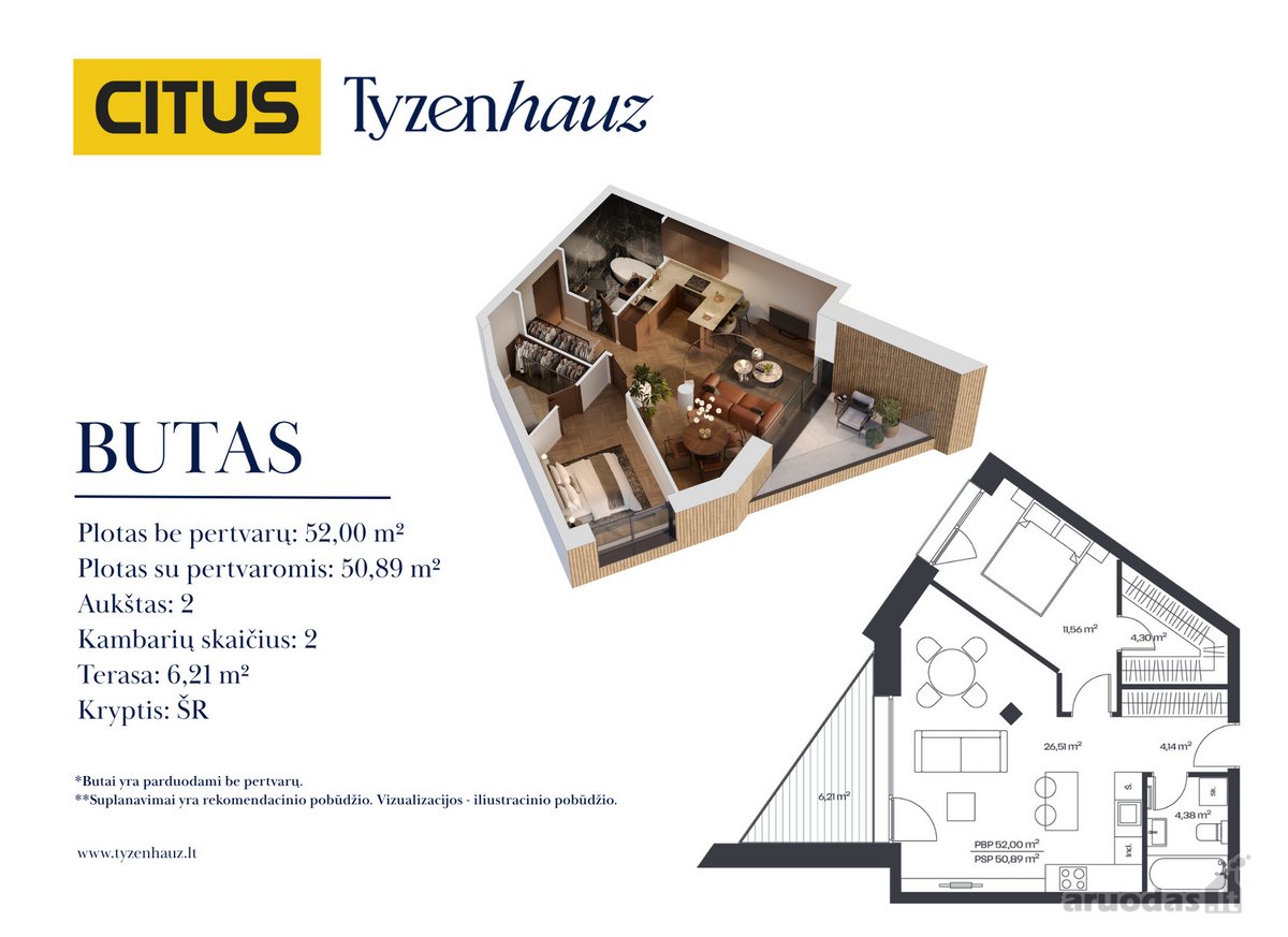 Citus Tyzenhauz - modernus projektas, - nuotraukos Nr. 2
